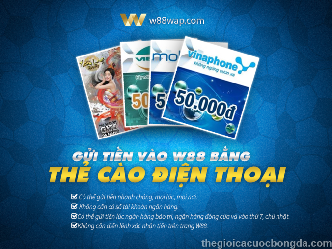 cá cược bóng đá bằng thẻ điện thoại