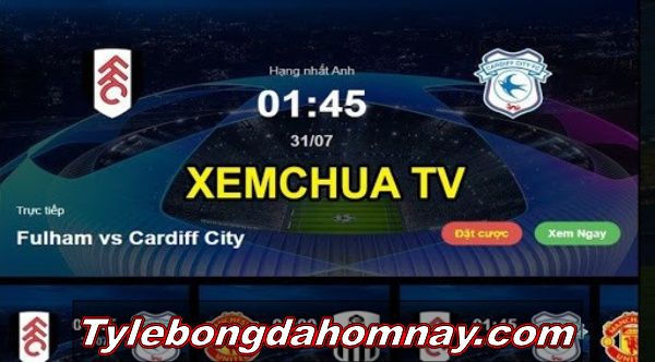 trực tiếp bóng đá Xem chua TV